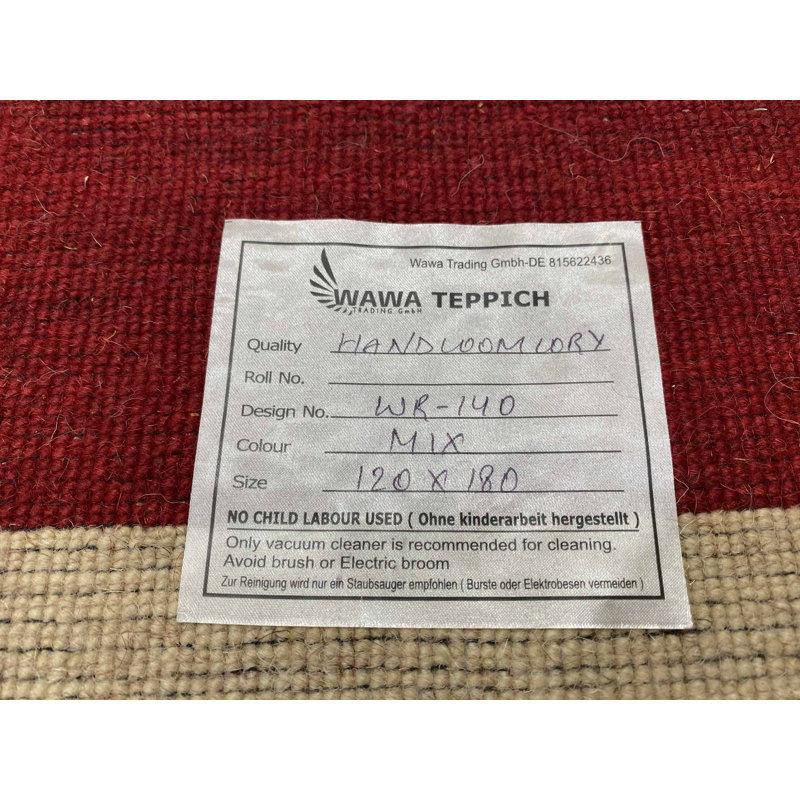 Boarder Hand Woven Beige Indoor Rug, Rectangle 200 x 300cm