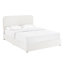 Grand lit plateforme tapissier Liv