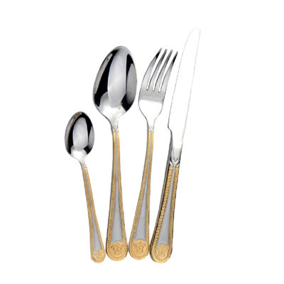 Rosdorf Park Hallen Stainless Steel Flatware Set - Service for 12
