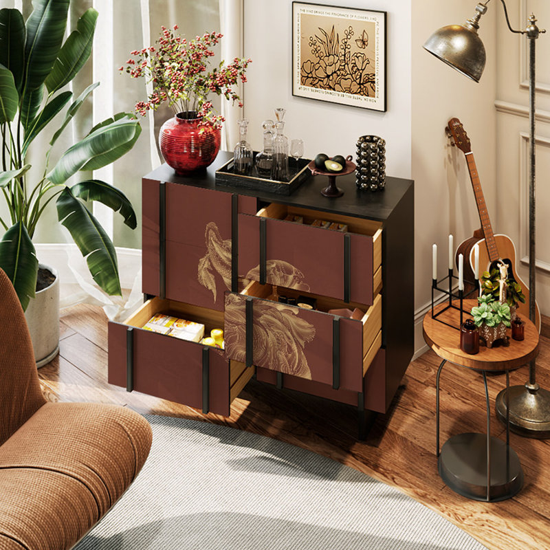 New Chinese Simple Style Sideboard
