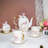 DNGJU 34oz. Floral Teapot Set