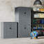 Armoire de rangement en résine et verrouillable EHHLY-120233708