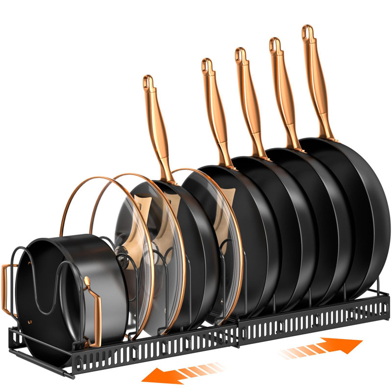 Metal Rectangle Countertop / Cabinet Pot Rack
