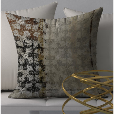 Abstract Throw Pillow