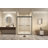 Durable 50-54 Inch Wide Tempered Glass Shower Door With Aluminum Frame And Stainless Steel Handle For Safety And Style