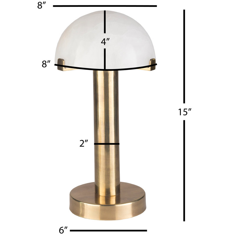 Ursula Modern Pillow Cover5" Table Lamp