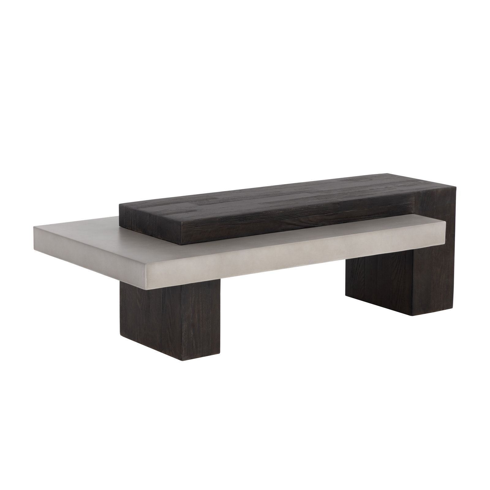 Fitzgerald 28'' Concrete Outdoor Coffee Table