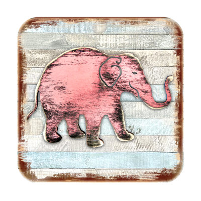 Sous-verre éléphant