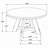 Kent Oak 54-inch Dining Table