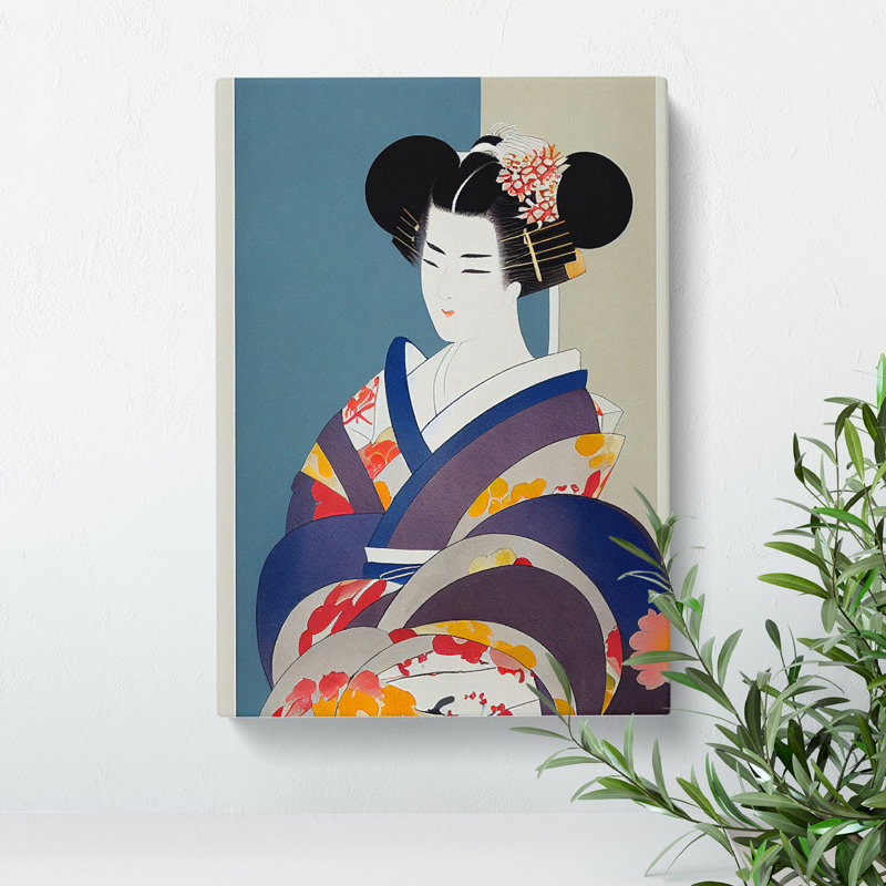 Traditional XV1022-4718X No.2 - Wall Art, Wrapped Canvas, 50cm H x 35cm W, No Matte