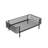 Twin Metal Daybed Sofa Bed with Steel Slat Support, No Box Spring, Black-1734876645-1734876646