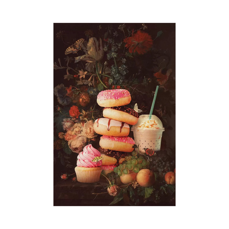 Sweet Bouquet by Jonas Loose - Wrapped Canvas Print, 20.32 cm H x 30.48 cm W