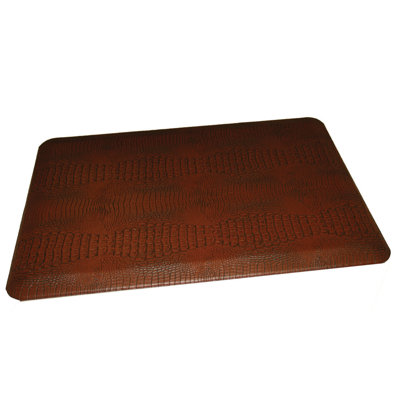 Dickenson Solid Color Water Resistant Anti-Fatigue Kitchen Mat
