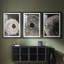 ABSTRACT Series Cxxxxi - Impression encadrée sur mesure de qualité supérieure - 3 pièces-2106565469-2106565470