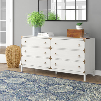 Commode l 6,67 po à 6 tiroirs Akyah