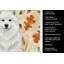 Serviette de cuisine blanche Samoyed Heirloom-2083472697