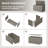100 Gallon Durable Outdoor Storage Box-105783404