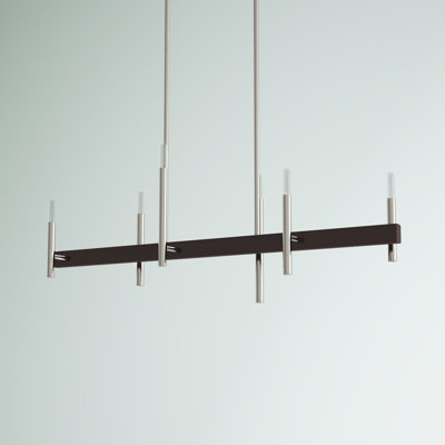 Arkeem 6 - Light Dimmable Linear Chandelier