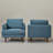 Miller Upholstered Swivel Armchair (set Of 2)-195729487