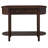 Console Table With Scratch Resistance Surface - Navy Scratch--634481345