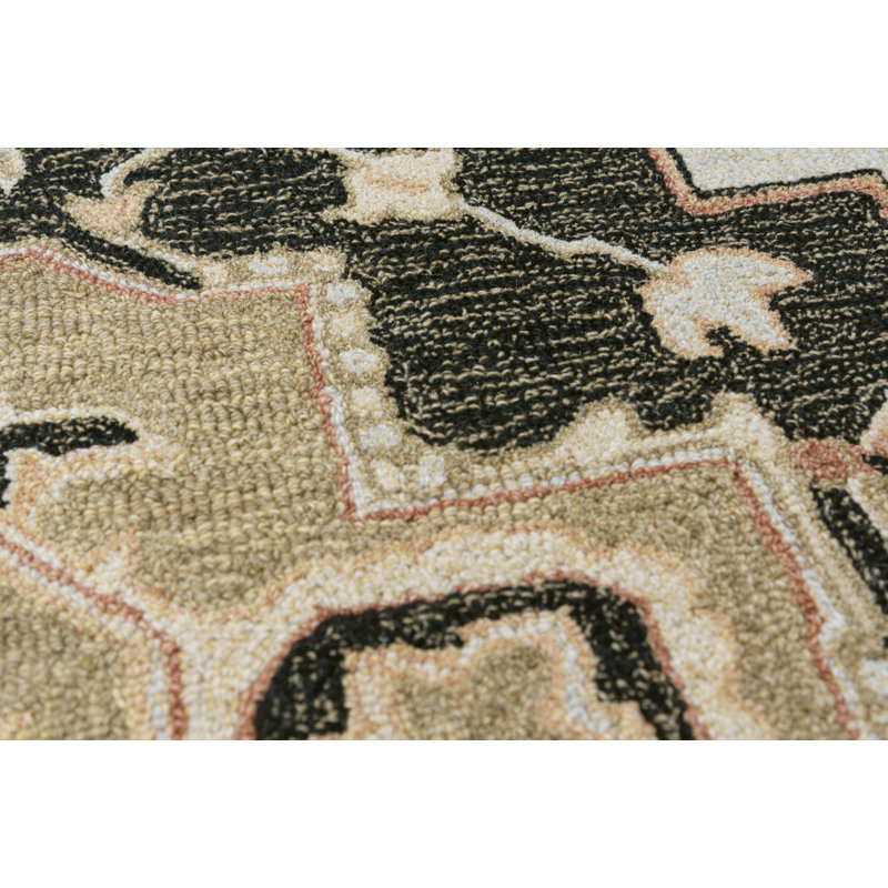 Wool Oriental Indoor Rug, Rectangle 7'9" x 9'9"