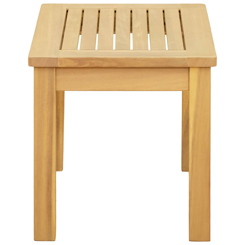 Rectangular Outdoor Coffee Table, 36cm H x 50cm W x 30cm D