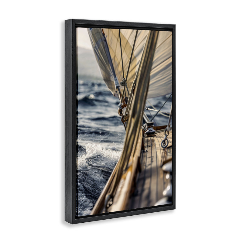  «Amidst The Flou Sea» par LSR Design Studio, H 31 po x l 21 po, Noir, noir, noir, noir