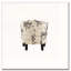 Chaise d'appoint et repose-pieds
