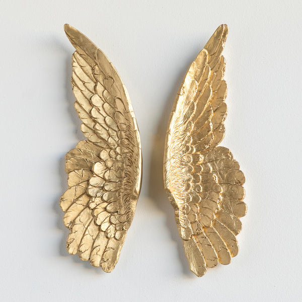 Handmade Wall Decor on Polyresin, Gold