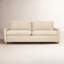 Louisa 87" Square Arm Sofa Bed with Reversible Cushions with USB-593116794
