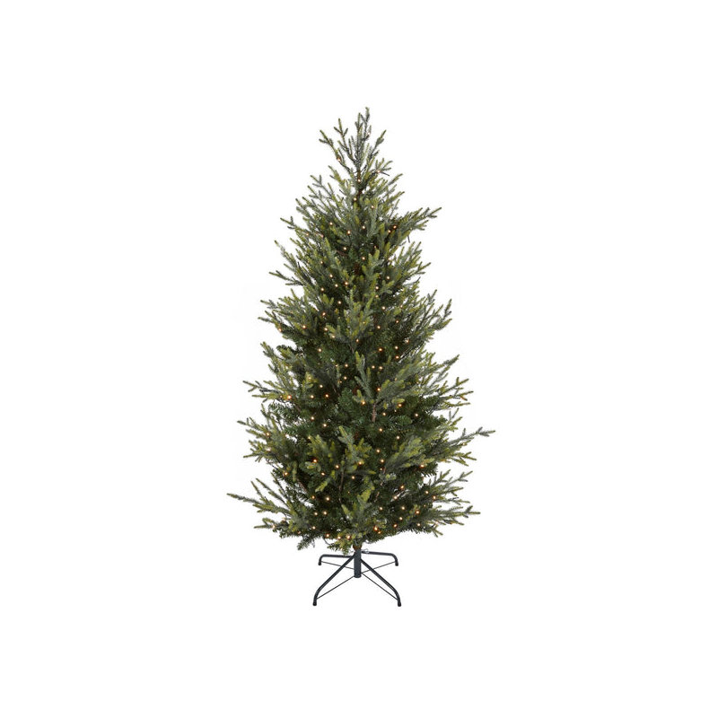 72cm H Lighted Artificial Spruce Christmas Tree