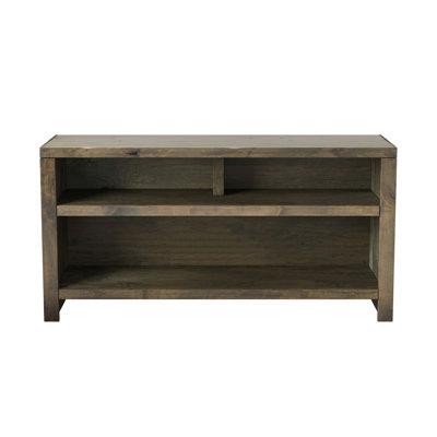 Meuble télé Joshua Creek de 48 po pour téléviseur de 55 po ou moins, sans assemblage requis, finition bois de grange