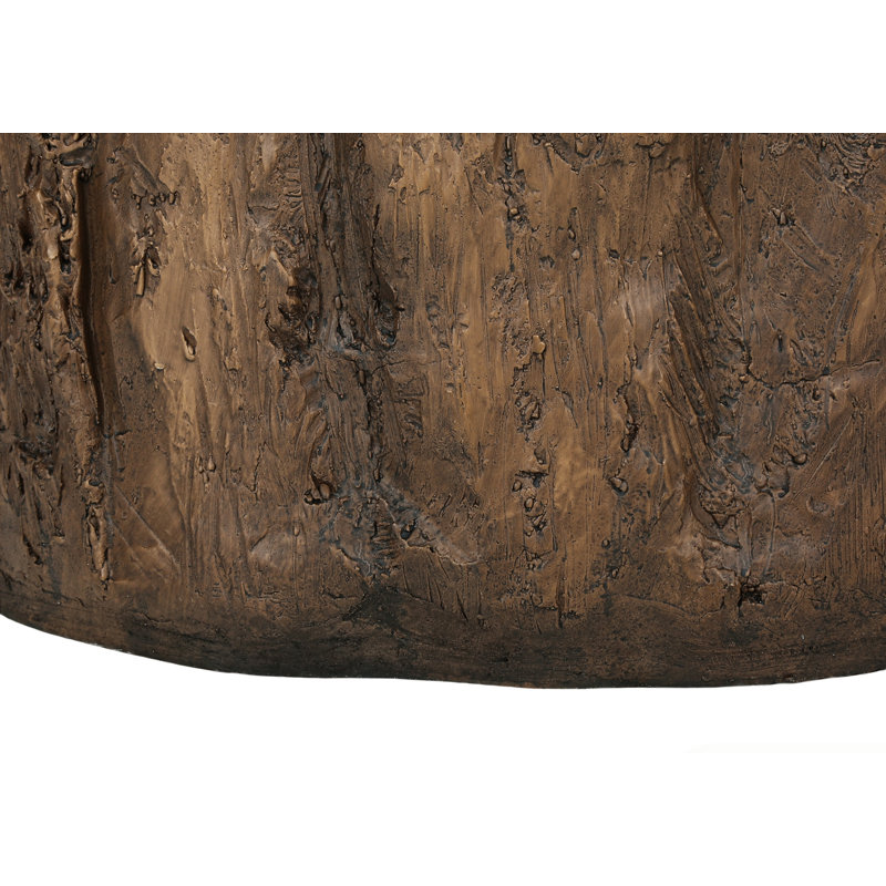 Table d'appoint d'extérieur moderne 25 "h, Noyer