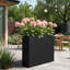 Jardinières rectangulaires en métal pour plantes d'extérieur-1970011625-1970011638