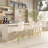 Velvet Counter Height Bar Stools with Metal Legs-46483394