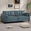 Palardy 4 Seater Faux Leather Sofa-1363744543
