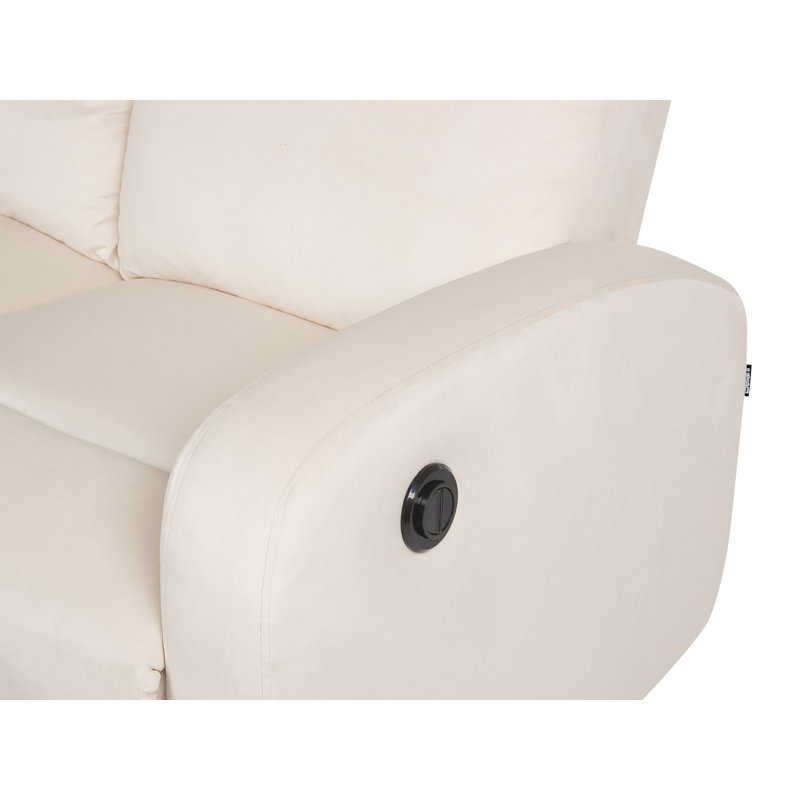 Amyerra 180cm Wide Wall Recliner Standard Recliner, Power - Push Button