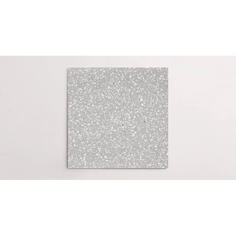 Blake Medium Chip 24" x 24" Matte, Light Gray