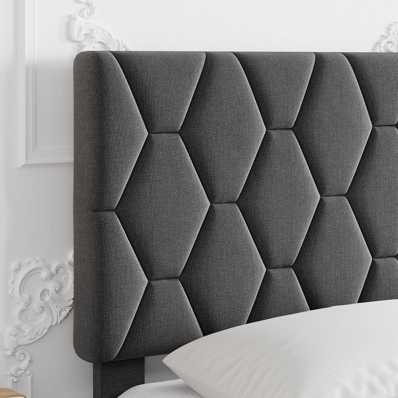 Iokua Upholstered Platform Bed, Queen