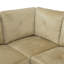 Ensemble de canapé modulaire en flanelle beige 103 po 2 pièces avec méridienne 103 po Verona-1479090626-1479090654