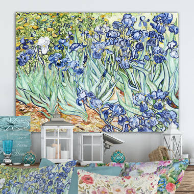 Irises' by Vincent Van Gogh Wallpaper Mural