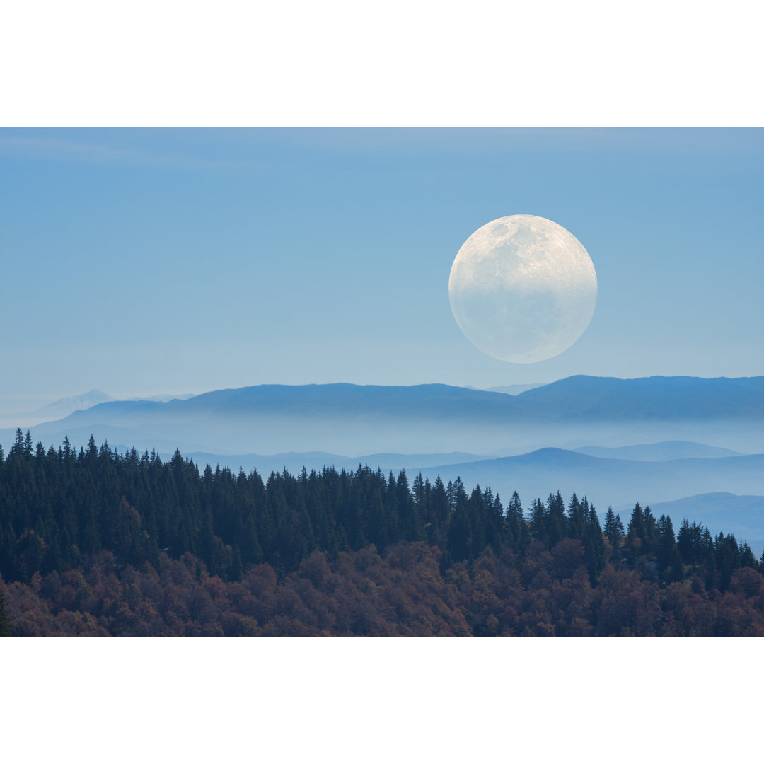 Fotografie auf Leinwand Harvest Moon von M-Gucci