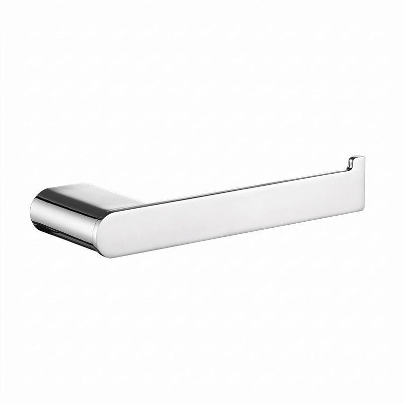 Linear Wall Mounted Toilet Paper Holder, Polished Chrome