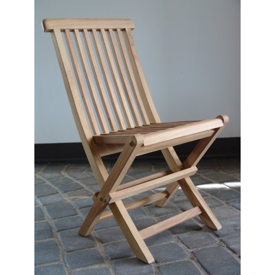 Chaise de patio pliante Hugley