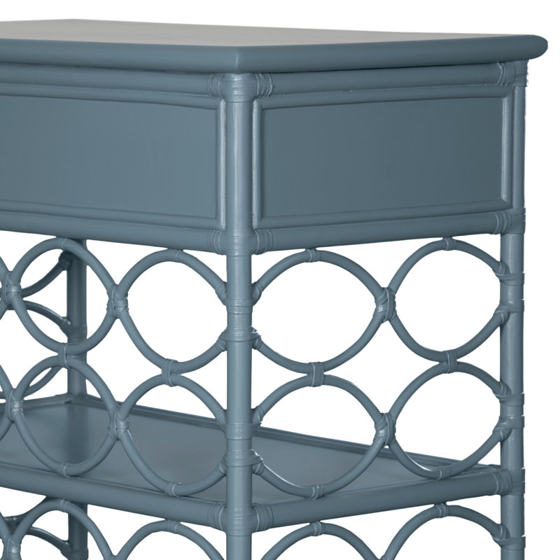 Manning End Table, Regatta Blue