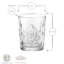 Bartender Stone Double Whisky Glasses - 390ml-62279392