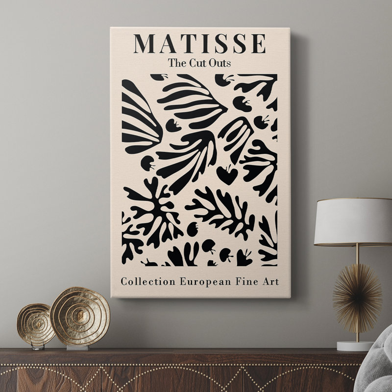 Matisse XCVI, reproduction d'art encadrée Cavas