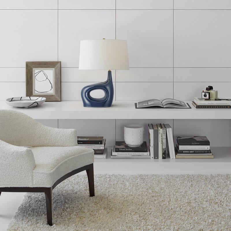 Sutro Table Lamp, Ivory