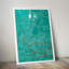 CT Guangzhou City Map - No Frame Print-1495311874
