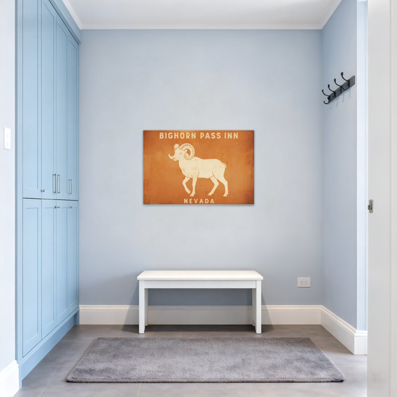 Animaux, moutons Bighorn, Nevada, H 24 po x l 36 po